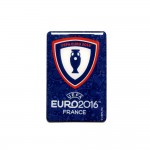 UEFA Euro 2016 - Magnet Ecusson Coupe  - 8 x 5.3cm - Produit Officiel