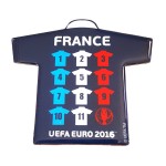 UEFA Euro 2016 - Magnet Maillot Equipe de France - Produit Officiel