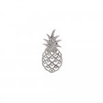 KBC - Pendentif Argent 925 Rhodi Ananas 22x10mm