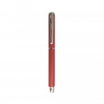 Stylo Plume Cristo 13 x 1.1 cm - Corps mtal - Pointe Iridium - Rouge